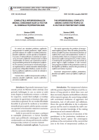 Conflictele interpersonale în mediul condamnaților ca factor al criminalității penitenciare